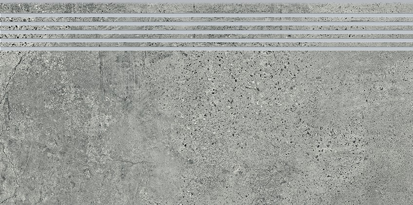 Сходинка пряма Newstone Grey Steptread 298×598 Opoczno - Зображення