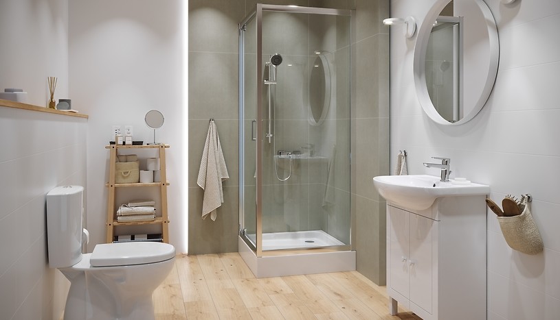 Душова кабіна Basic 100х80х185 Cersanit - Зображення 74547460-232ee.jpg