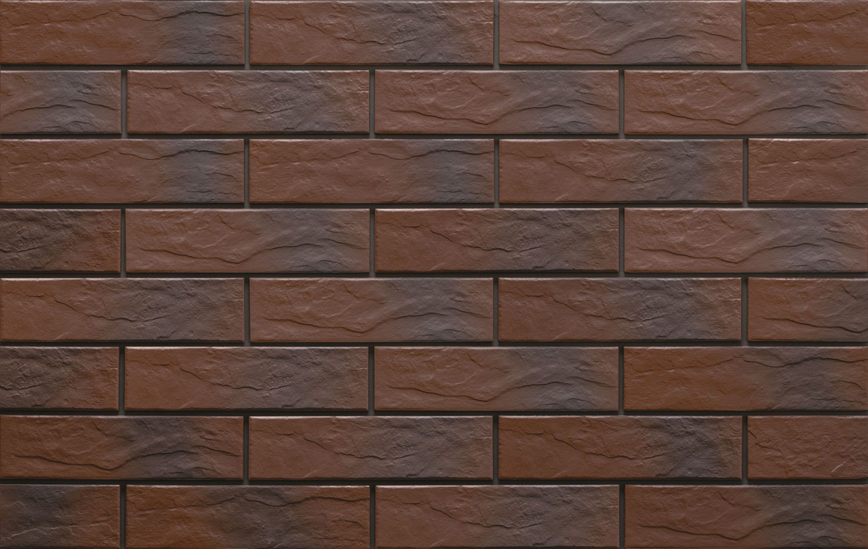 Плитка фасадная с оттенком Country Wisnia RUST 65x245x6,5 Cerrad - Зображення