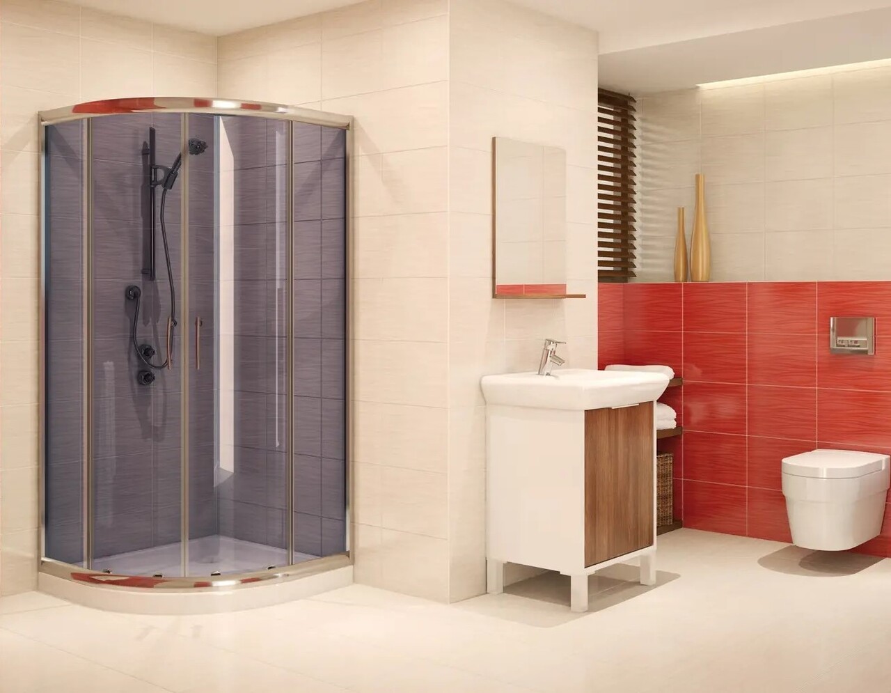 Душовий піддон напівкруглий Tako 90x90 Cersanit - Зображення 74680780-c0841.jpg