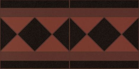 Декор Cenefa Basildon Terra 158x316 Vives - Зображення