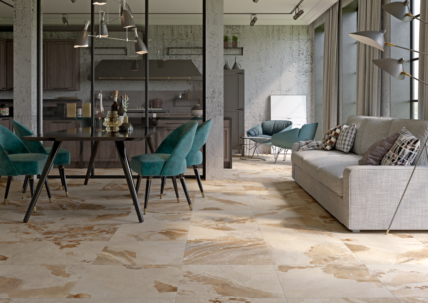 Плитка керамогранітна ZNXST4BR SLATE Multibeige 300х600x9,2 Zeus Ceramica - Зображення 75bca-slate_multibeige-2-.jpg