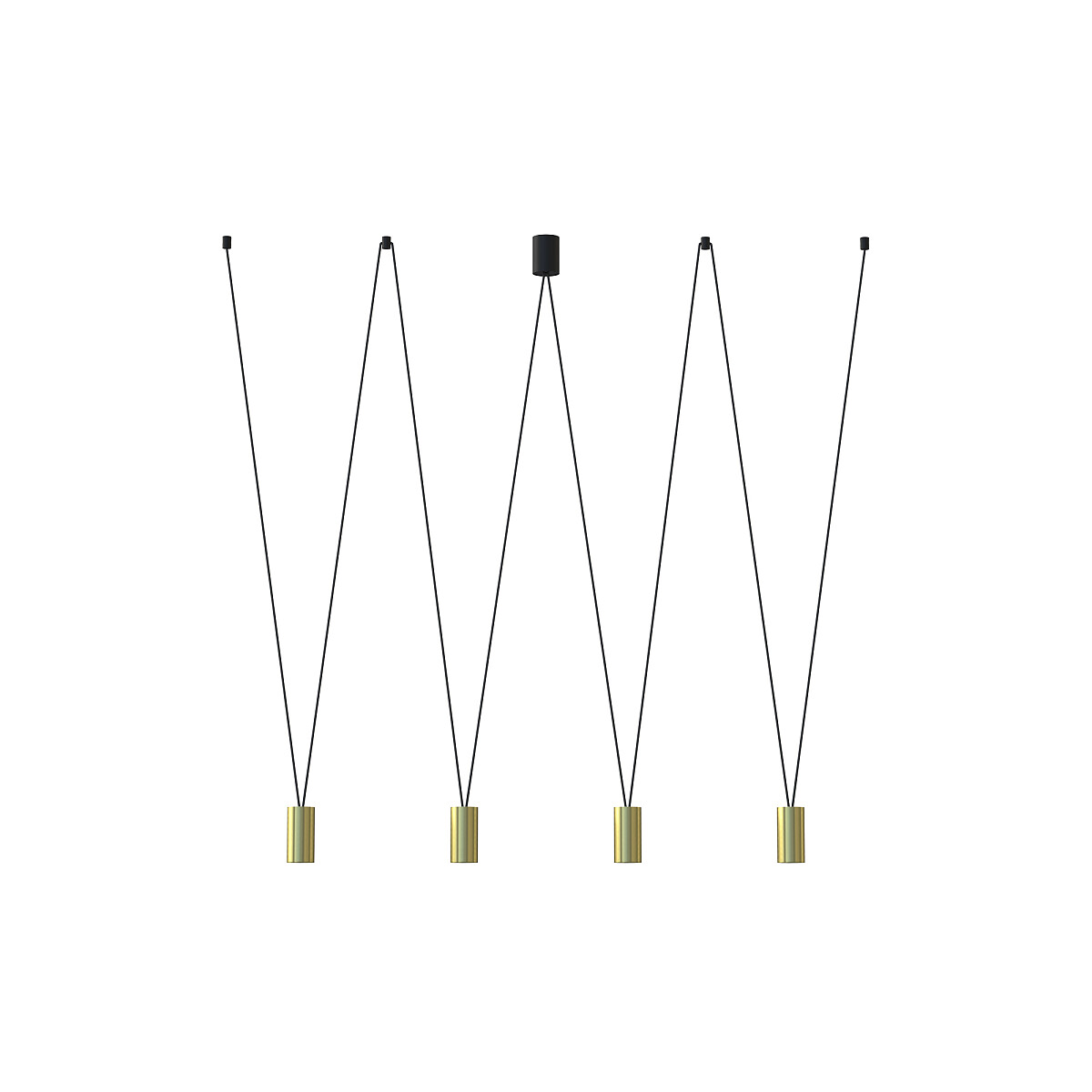 Люстра MORE EYE IV SOLID BRASS (7610), Nowodvorski - Зображення