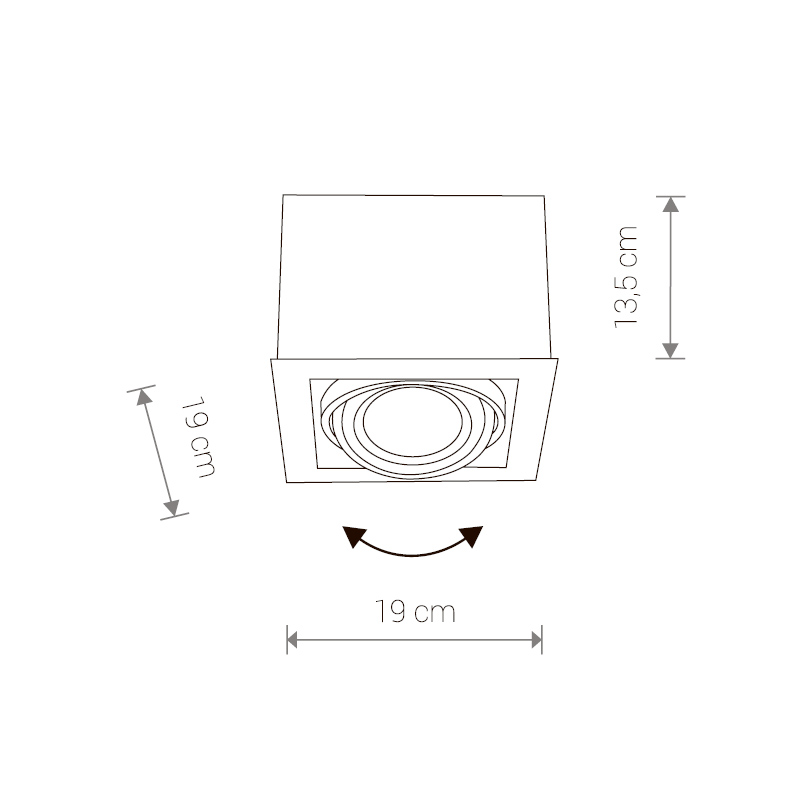 Точковий світильник BOX ANTIQUE I ES111 (7648), Nowodvorski - Зображення 7648-.jpg