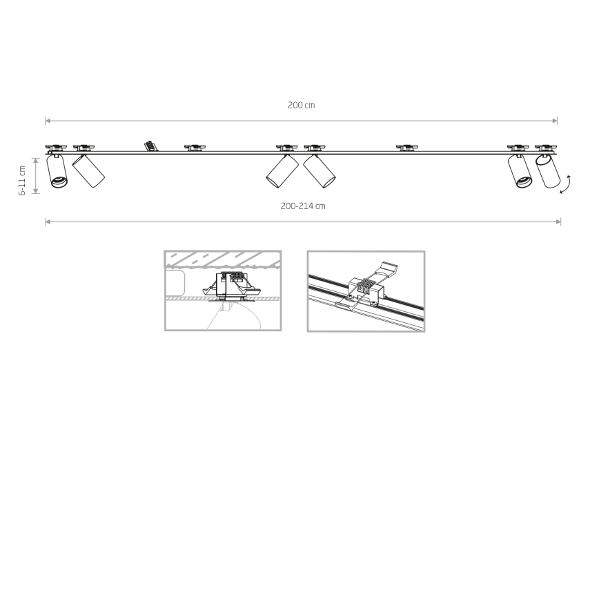 Спот MONO SURFACE VI BLACK-GOLD (7693), Nowodvorski - Зображення 7693-.jpg