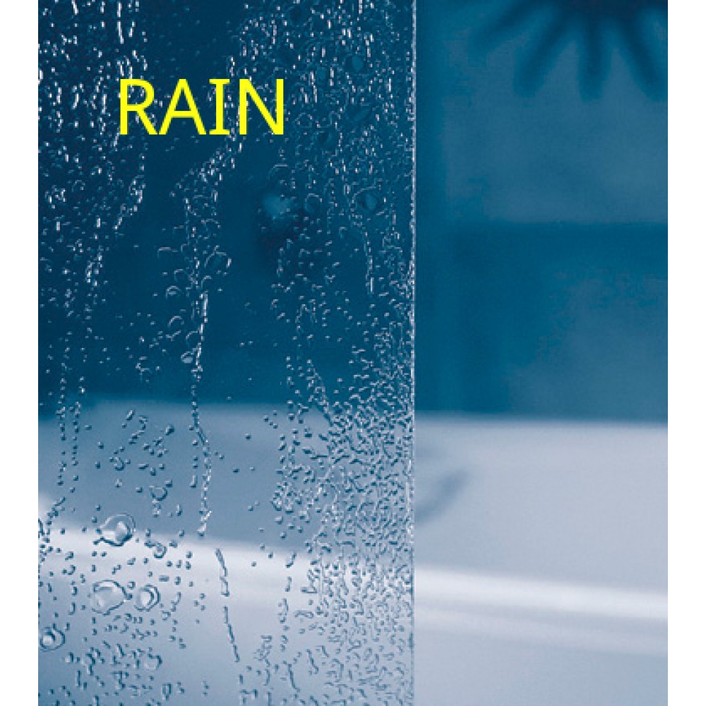 Шторка для ванны двухэлементная VSK2 ROSA 140 L Rain, RAVAK - Зображення 76L7010041-R.jpg