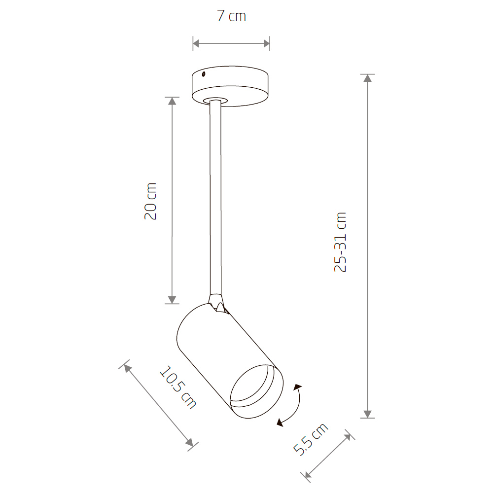 Спот MONO LONG S WHITE (7724), Nowodvorski - Зображення 7724-.jpg
