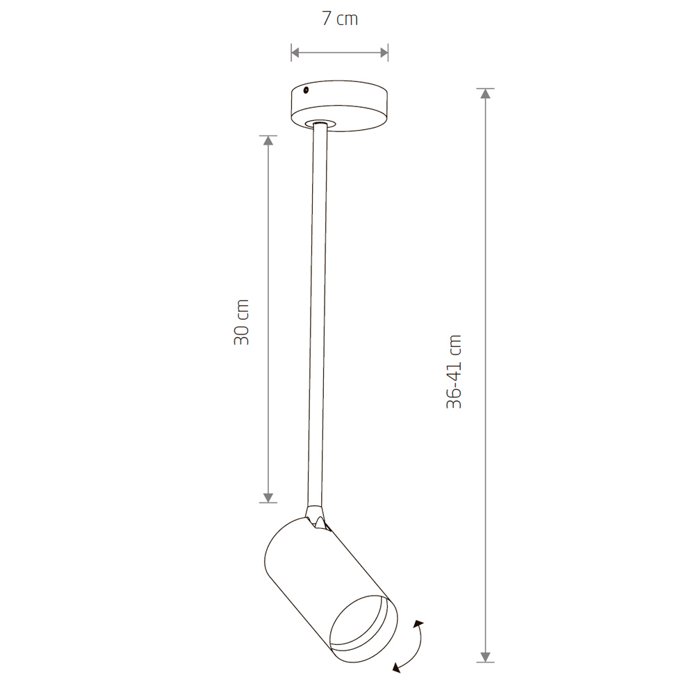 Спот MONO LONG M SOLID BRASS (7732), Nowodvorski - Зображення 7732-.jpg