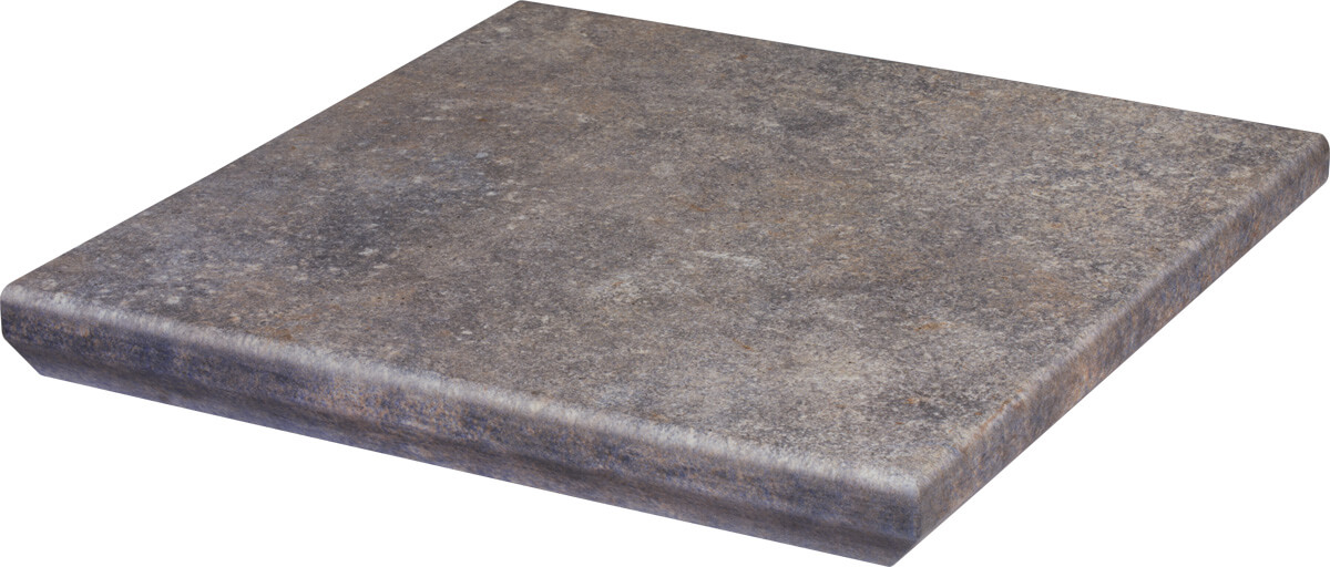 Сходинка з капіносом кутова Viano Grys 330x330x11 Paradyz - Зображення