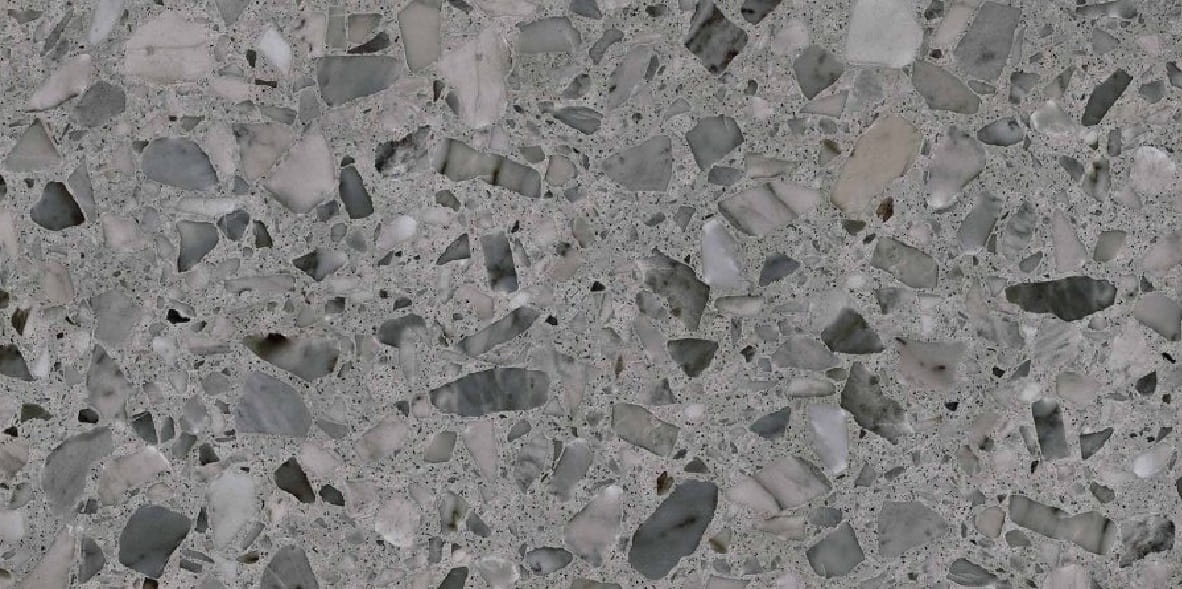 Плитка керамогранітна Terazzo Graphite RECT 298x598x8 Paradyz - Зображення