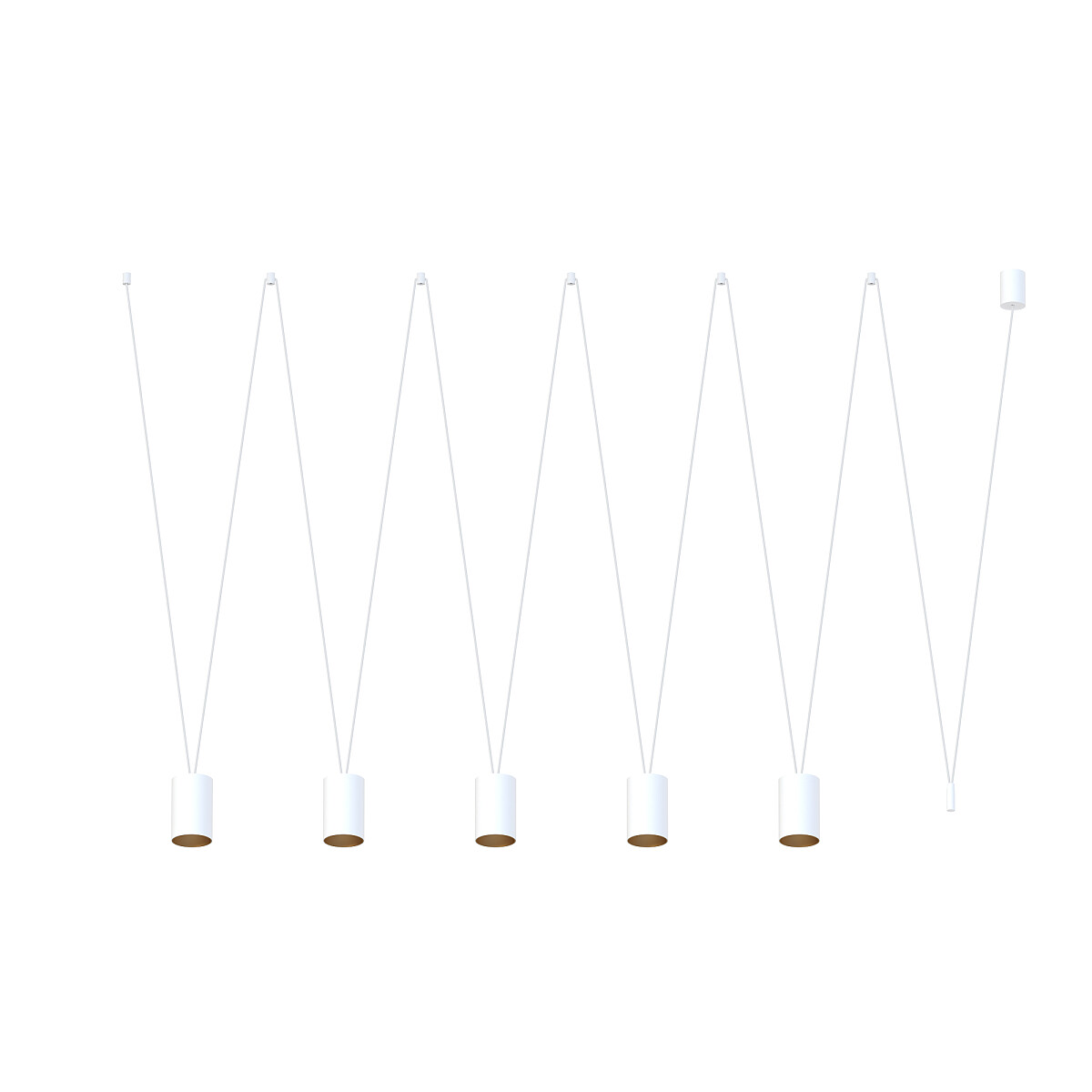 Люстра MORE TONE V WHITE-GOLD (7821), Nowodvorski - Зображення