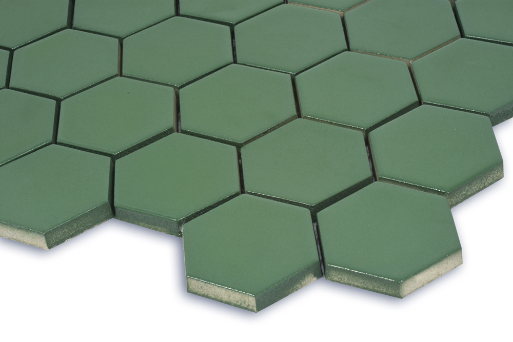 Мозаїка H 6010 Hexagon Forestgreen 295x295x9 Котто Кераміка - Зображення 79cb3-h_6010-forestgreen-.jpg