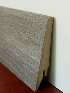 Плінтус МДФ Супер Профіль ПП 1682  Дуб Сонома Сірий - Зображення 7c779-1682_dub_sonoma_seryy.jpg