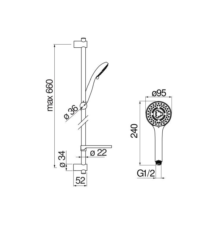 Душевой набор AD140-61CR Nobili - Зображення 80579207-98e14.jpg