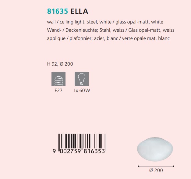 Світильник ELLA (81635), EGLO - Зображення 81635--.jpg