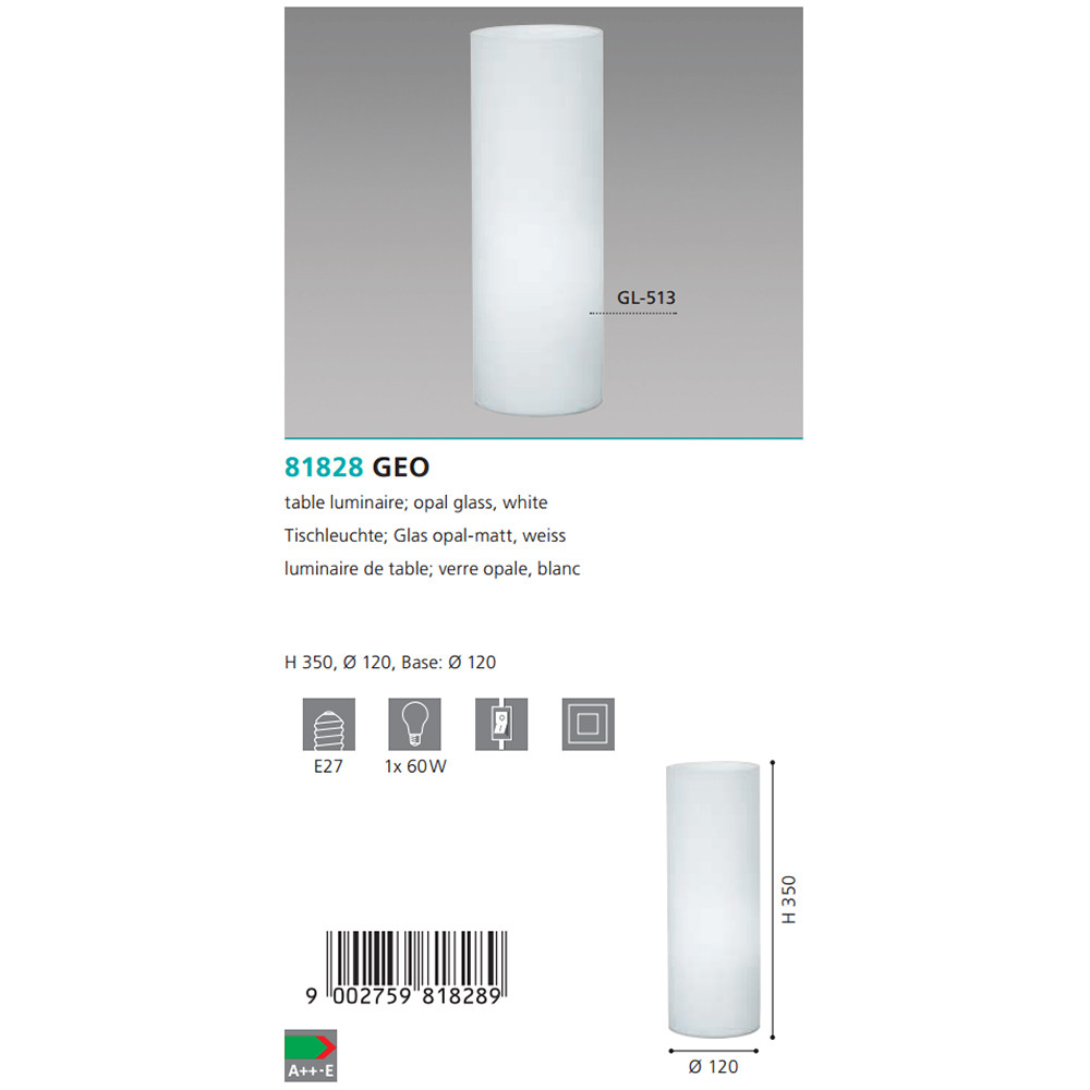 Настольная лампа GEO (81828), EGLO - Зображення 81828--.jpg