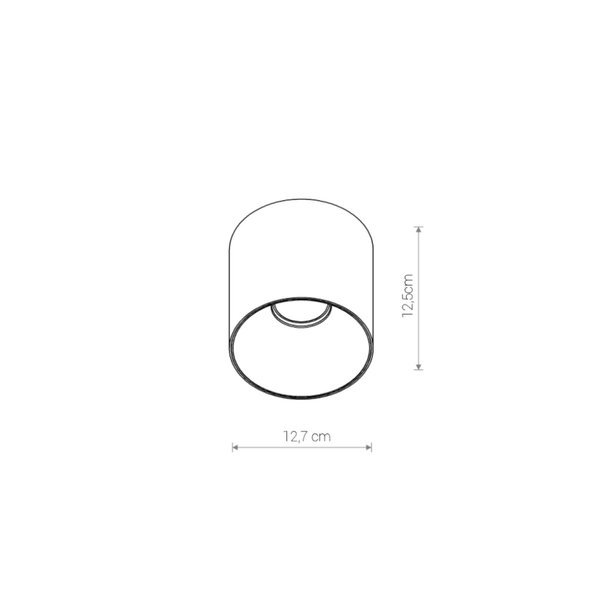 Точковий світильник POINT TONE BLACK-GOLD (8224), Nowodvorski - Зображення 8224-.jpg