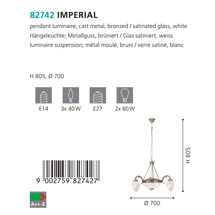 Люстра IMPERIAL (82742), EGLO - Зображення 82742--.jpg