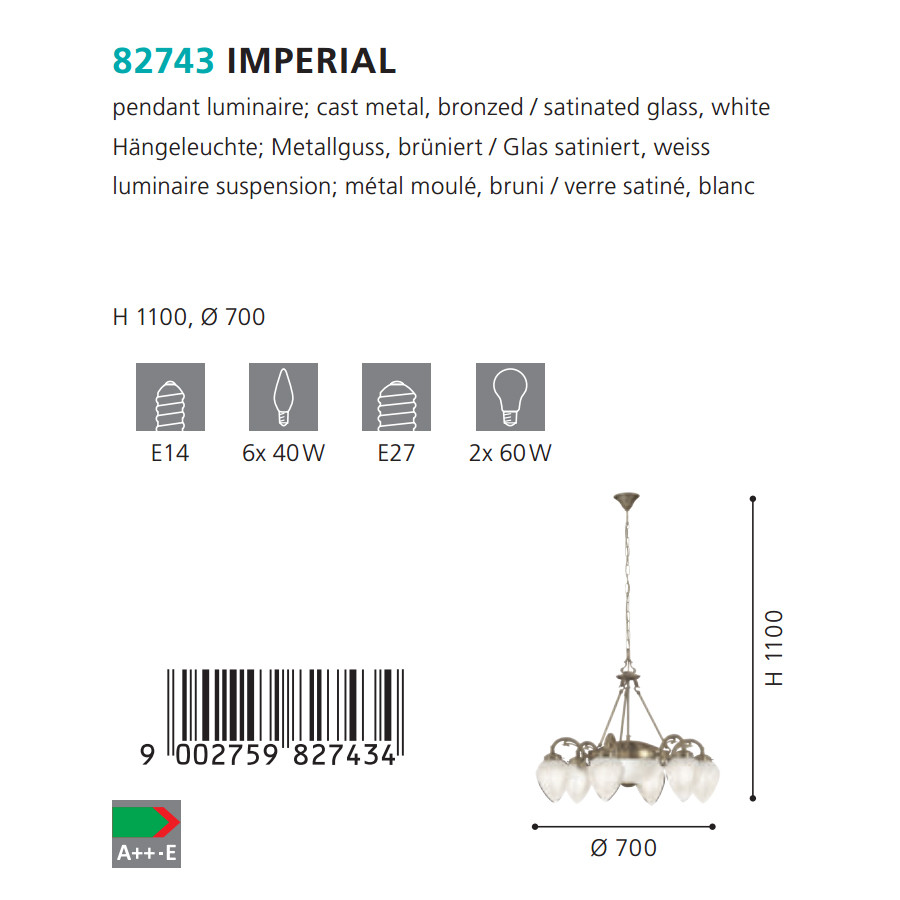 Люстра IMPERIAL (82743), EGLO - Зображення 82743--.jpg