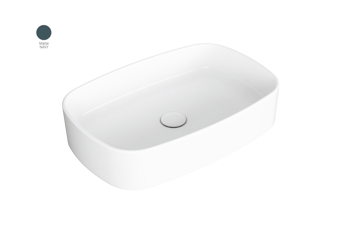Умывальник 60 FORIU FO04NaM Navy Matt SIMAS - Зображення