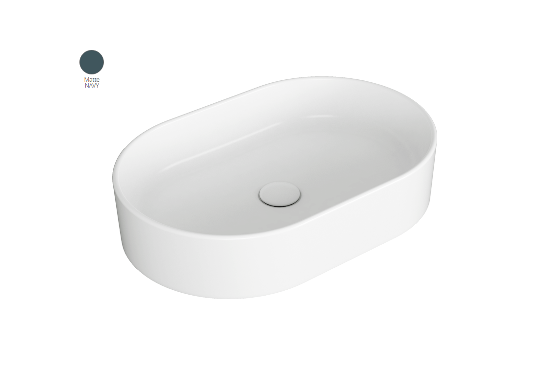 Умивальник 60 FORIU FO02NaM Navy Matte SIMAS - Зображення