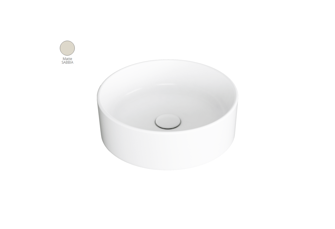 Умывальник 40 FORIU FO01SM Sabbia Matte SIMAS - Зображення