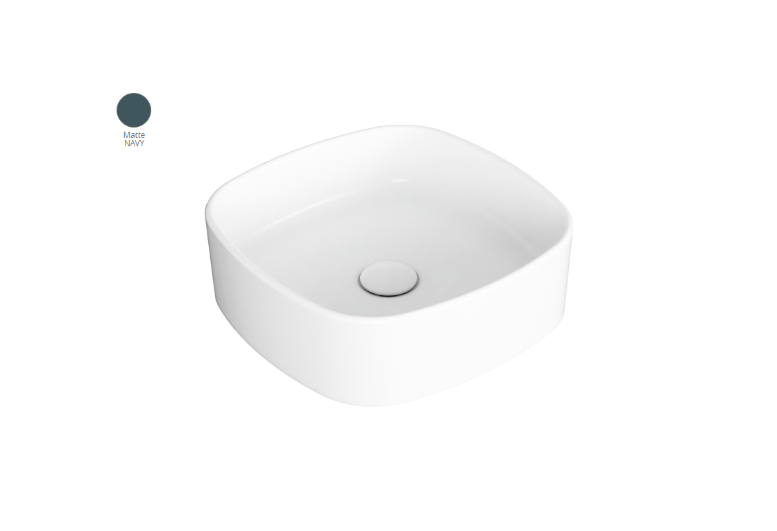 Умивальник 40 FORIU FO03NaM Navy Matte SIMAS - Зображення