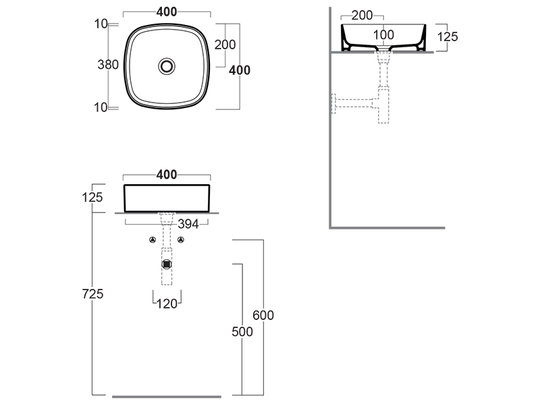Умивальник 40 FORIU FO03SM Sabbia Matte SIMAS - Зображення 83349289-aaacd.jpg