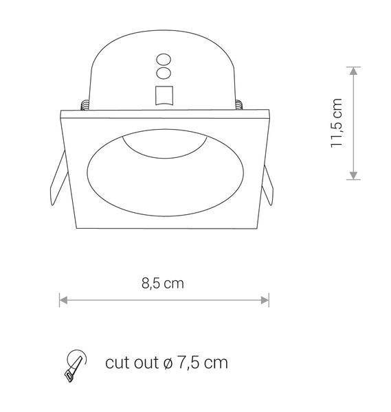 Точковий світильник DELTA (8370), Nowodvorski - Зображення 8370-.jpg