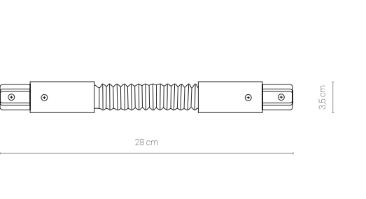 Конектор PROFILE RECESSED FLEX BLACK (8385), Nowodvorski - Зображення 8385-.jpg
