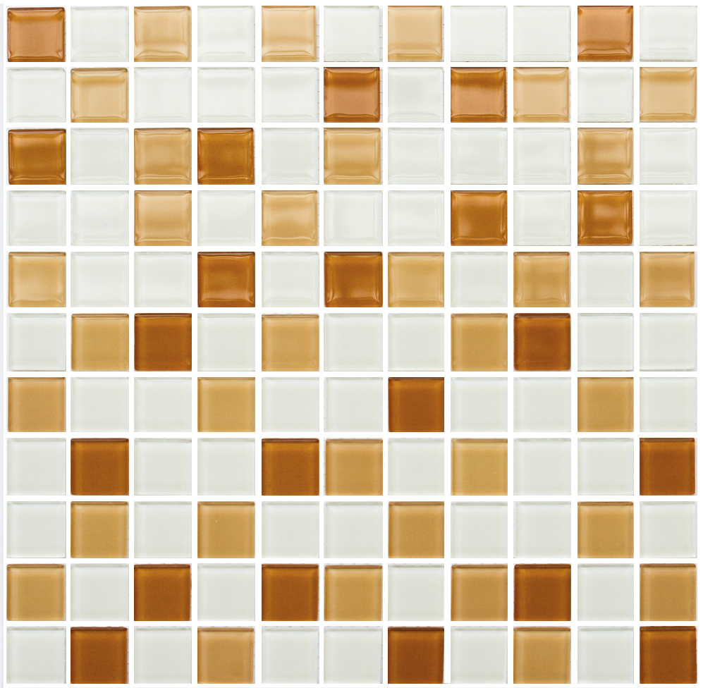 Мозаїка GM 4036 C3 Honey M-Honey W-White 300x300x4 Котто Кераміка - Зображення
