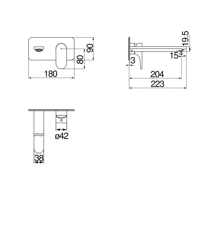 Змішувач для умивальника YOYO Chrome YO126198-1CR Nobili - Зображення 85273276-61408.jpg