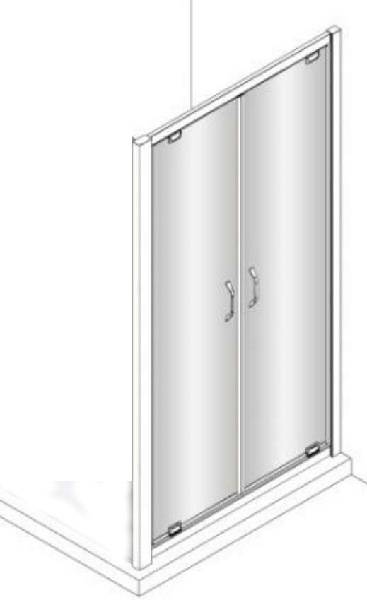 Душевые двери Х1 90, Huppe - Зображення 8757c-dushevaya-dver-huppe-x1-90x190-dvustvorchataya-140905-2.jpg