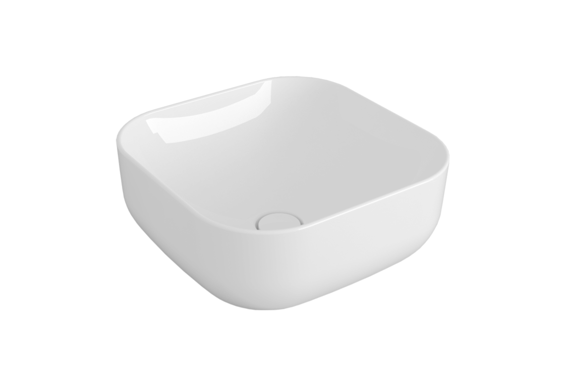 Умивальник Balloon 45 BA03 Glossy White SIMAS - Зображення