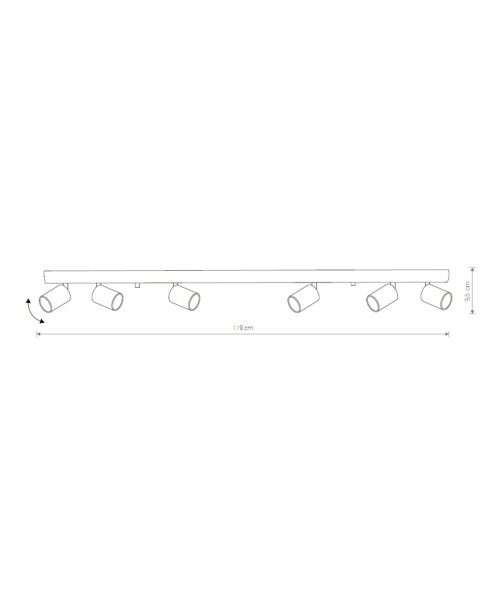 Спот EYE SPOT BRASS VI (8819), Nowodvorski - Зображення 8819--.jpg