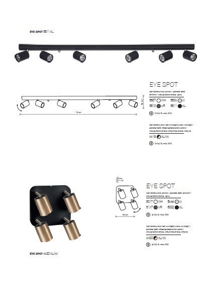 Спот EYE SPOT BRASS IV (8820), Nowodvorski - Зображення 8820-.jpg