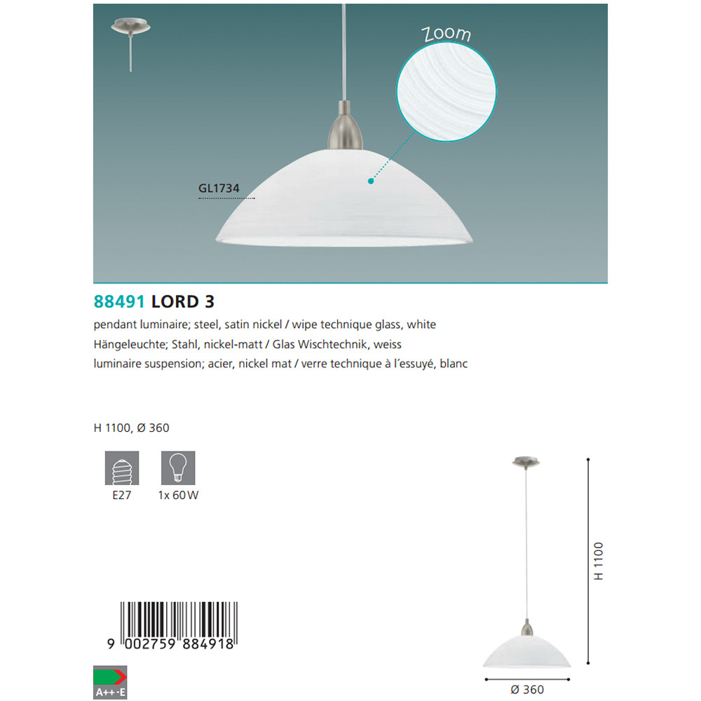 Люстра LORD 3 (88491), EGLO - Зображення 88491--.jpg