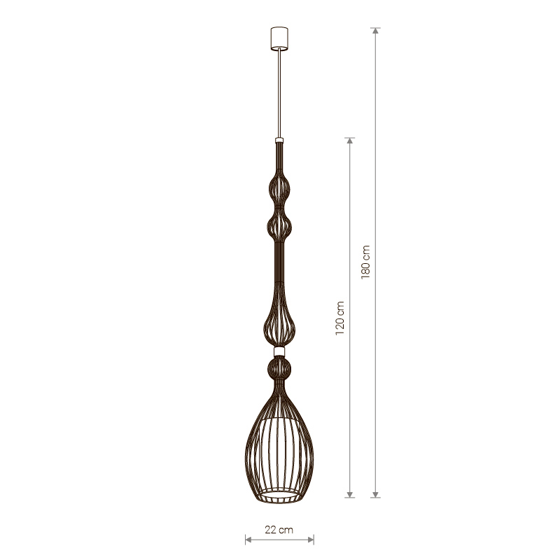 Люстра ABI BLACK L (8864), Nowodvorski - Зображення 8864-.jpg