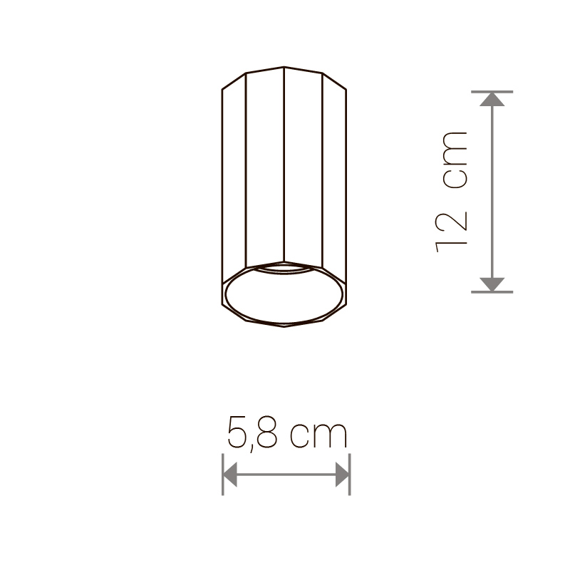 Точковий світильник POLY BLACK S (8876), Nowodvorski - Зображення 8876-.jpg