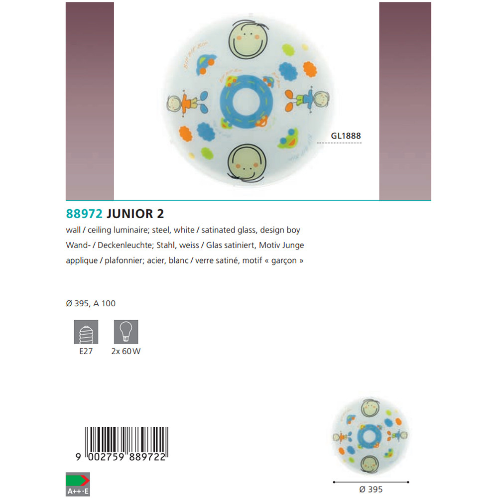 Світильник JUNIOR 2 (88972), EGLO - Зображення 88972-.jpg