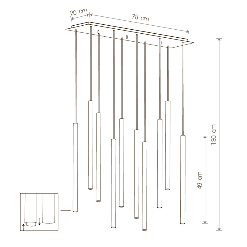 Люстра LASER WHITE X (8922), Nowodvorski - Зображення 8922-.jpg