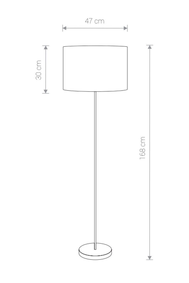Торшер HOTEL ECRU I (8981), Nowodvorski - Зображення 8981-.jpg