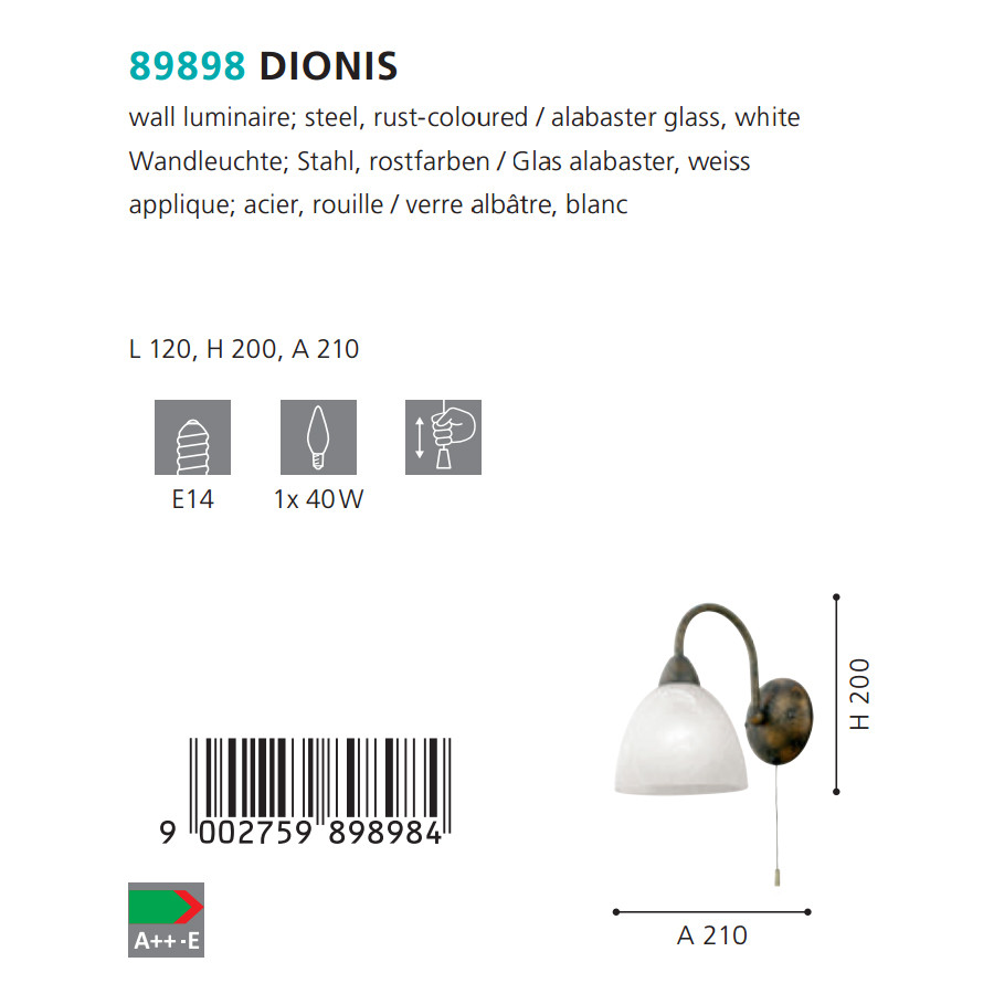 Бра DIONIS (89898), EGLO - Зображення 89898--.jpg