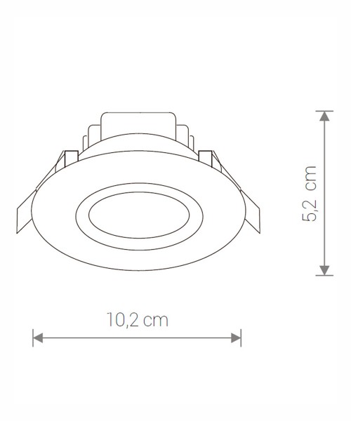 Точковий світильник HELIOS LED 5W, 3000K (8991), Nowodvorski - Зображення 8991--.jpg
