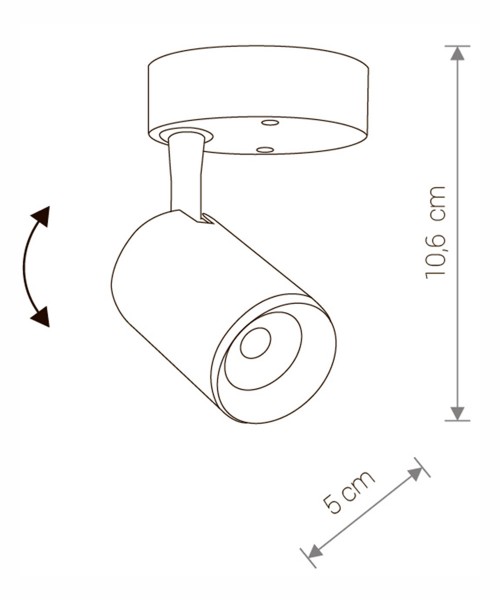 Спот IRIS LED WHITE 7W (8993), Nowodvorski - Зображення 8993--.jpg