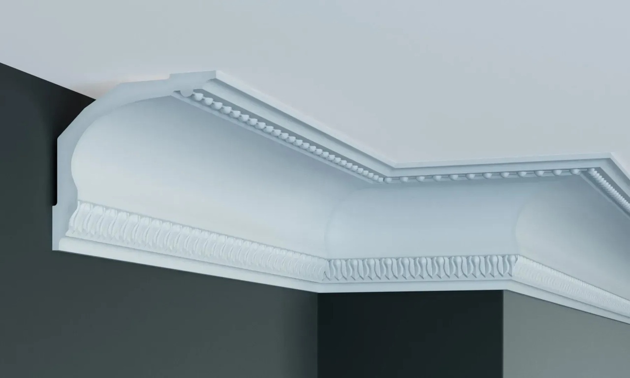 Карниз поліуретановий з орнаментом Gaudi Decor (C 109), ELITE DECOR - Зображення 8SCPPFU_C_109.jpg