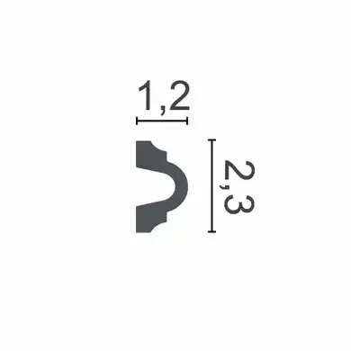 Кутовий елемент поліуретановий Grand Decor (HCR 516-4), ELITE DECOR - Зображення 8SCPPFU_HCR_516-4-.jpg