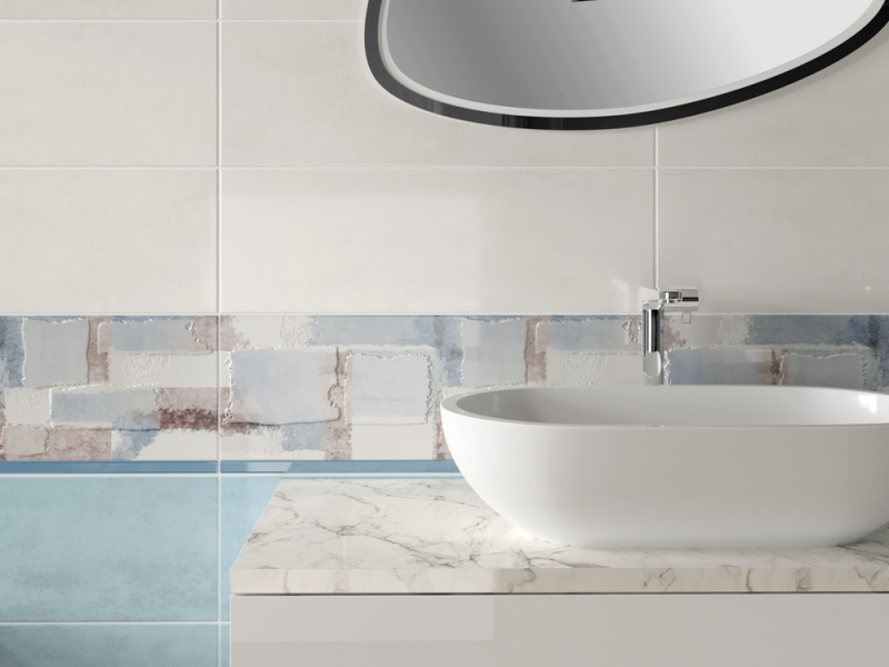 Плитка стінова Samira White Structure 200x600x8,5 Cersanit - Зображення 8a217-cersanit-samira-white-structure-20x60.jpg