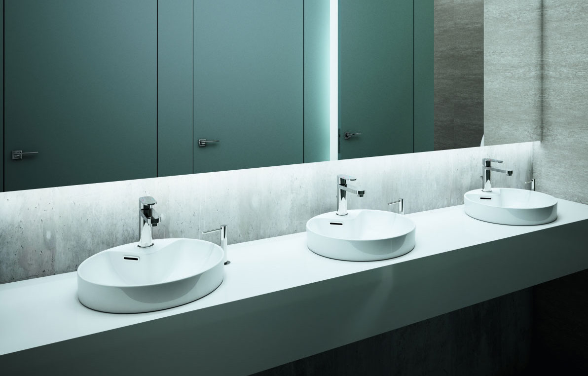 Умивальник 38 см D Crea  (CCWT1000343927), Cersanit - Зображення 8bf12-crea-38-d.jpg