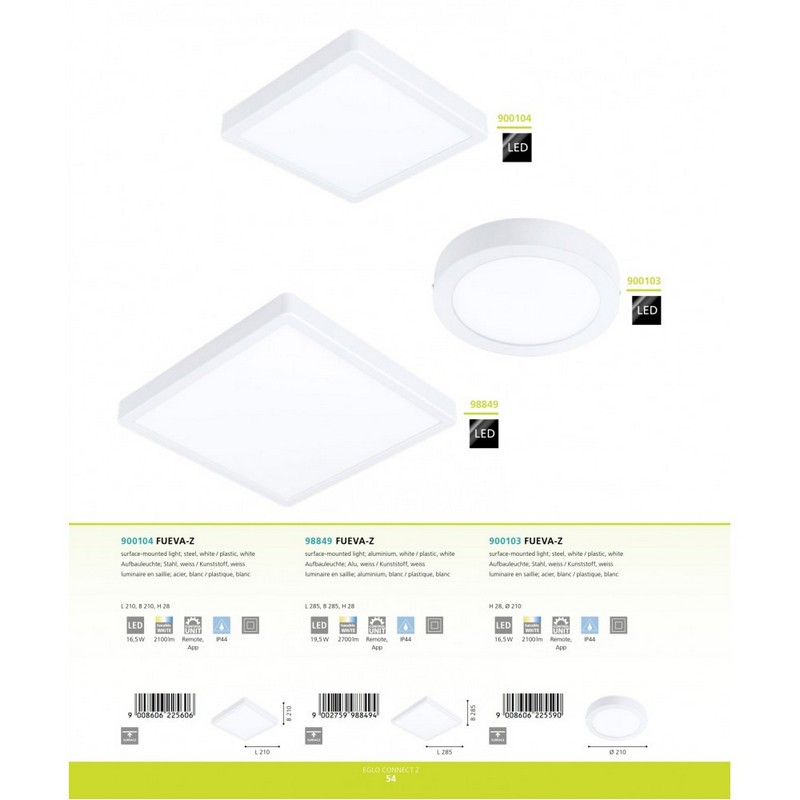 Точковий світильник Fueva-Z (900104),EGLO - Зображення 900104-.jpg